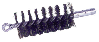 Weiler® Flue Brush, 1 in, Single Spiral, .012 in Steel Fill, 44125