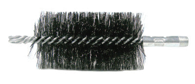 Weiler® Flue Brush, 4-7/8 in, Double Spiral, .012 in Steel Fill, 44159