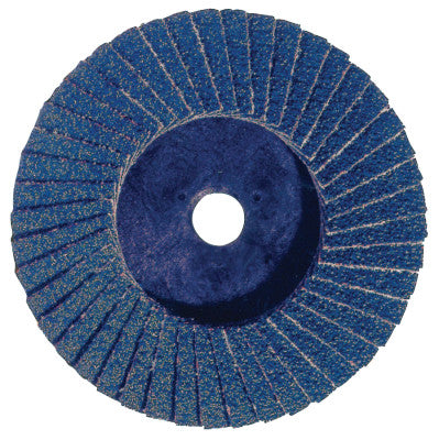 Weiler® Big Cat® High Density Angled Style Flap Discs, 3 in, 36 Grit, 20,000 rpm, 50902