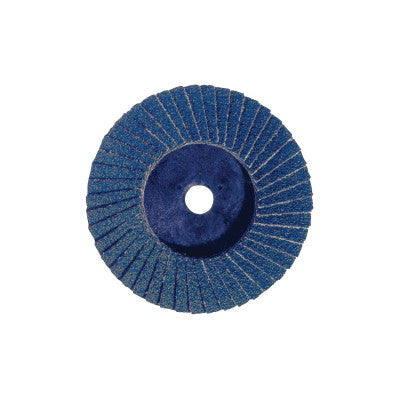Weiler® Big Cat High Density Angled Style Flap Discs, 3 in, 60 Grit, 20,000 rpm, 50904
