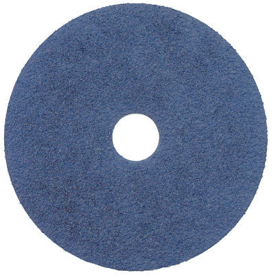 Weiler® Zirconium Resin Fiber Disc, 7 in Dia, 60 Grit, Alum Oxide, 59714