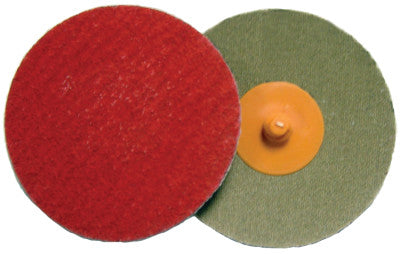 Weiler® Plastic Button Style Blending Discs, Ceramic, 2 in Dia., 80 Grit, 60172