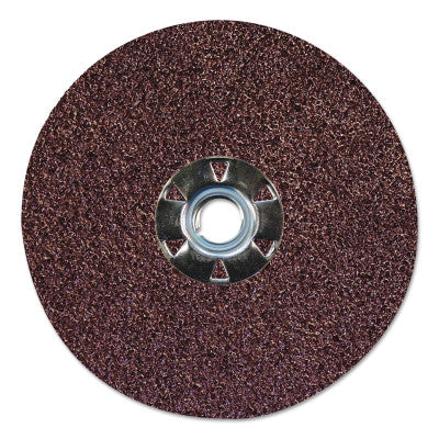 Weiler® Wolverine Resin Fiber Discs, 5 in Dia, 5/8 Arbor, 50 Grit, Aluminum Oxide, 61505