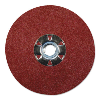 Weiler® Wolverine Resin Fiber Discs, 5 in Dia, 5/8 Arbor, 80 Grit, Aluminum Oxide, 61507