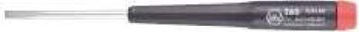 Wiha?? Tools Slotted Precision Screwdrivers, 1/8 in, 10.24 in Overall L, 26034