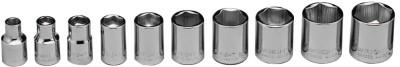 Wright Tool 11 Piece Standard Socket Sets, 3/8 in, 6 Point, 312