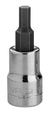 Wright Tool 3/8" Dr. Hex Bit Sockets, 3/8 in Drive, ,  Points, 32-08MM