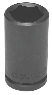 Wright Tool 3/4" Dr. Deep Impact Sockets, 3/4 in Drive, 1 in, 6 Points, 6932