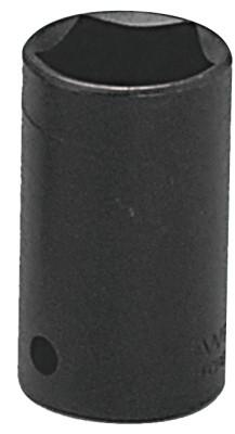 Wright Tool 5 Point Black Penta Sockets, 1/2 in Drive, 13/16 in, 5 Points, 9076