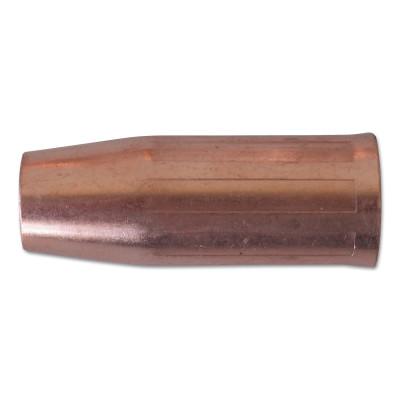 ORS Nasco MIG Gun Nozzle, 5/8 in Bore, 1/8 in Recess, TwecoÂ® Style 21, Self-insulated, 21-62