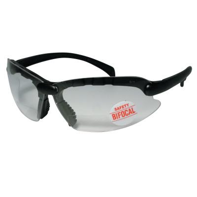 ORS Nasco Contemporary Bifocal Safety Glasses, 2.25 Diopter, Black, CC225