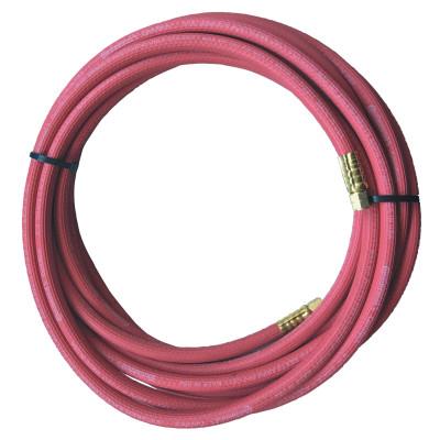 ORS Nasco Grade R Single-Line Welding Hose, 3/8 in, 100 ft, BB Fittings, Acetylene, Red, 3/8X1-RED-100-BB
