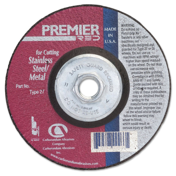 Carborundum Premier Red Abrasive Wheels - AMMC
