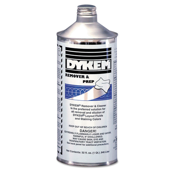 Dykem Remover and Cleaner 1 Quart Bottles (Case of 12) - AMMC