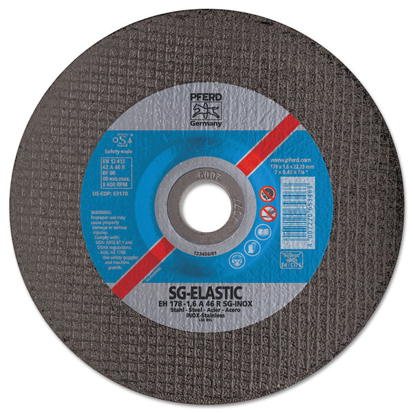 PFERD Performance Line 5" Cut-Off Wheel For Stainless Steel - AMMC