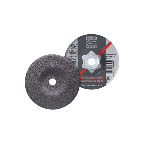 PFERD CC Grind 4-1/2" Solid Steel Grinding Disc - AMMC